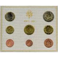 Vatikan 3,88 Euro-Münzen 2006 KMS Papst Benedikt XVI. im Folder
