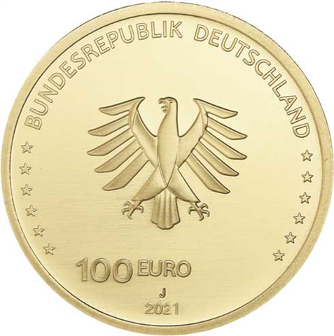 Deutschland-100-Euro-Gold-Recht-2021-II