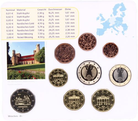 Deutschland-5,88 Euro-2014-Stgl-Kurs-MzzD-RS