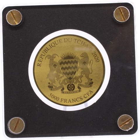 Tschad-6x5000 Francs-2020-AU-Klimazonen der Erde-Etui