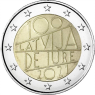 Lettland-2-Euro-Gedenkmünze-2021-Unabhängigkeit-de-jure