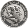Australien-15-Dollar-1990-Platin-Koala-RS