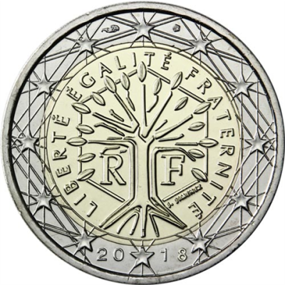 Frankreich-2-Euro-2018-Lebensbaum-RS