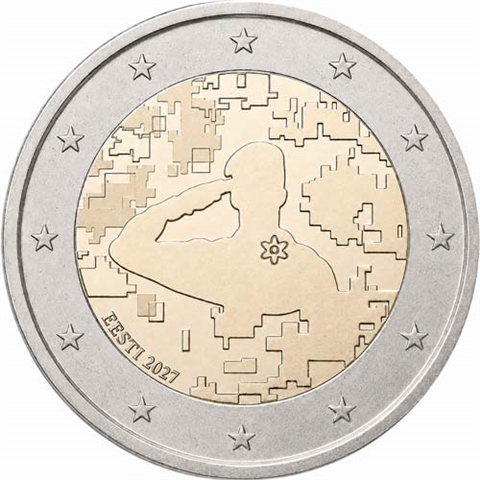 Estland-2-Euro-2027-bfr-Veteranen-Verteidigungsstreitkräfte-RS