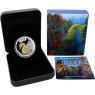 Australien-50 Cent-2010-AGpp-Seahorse-Farbe-Etui