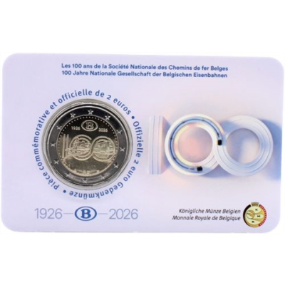 Belgien-2 Euro-2026-Stgl-Staatsbahn-CC-RS