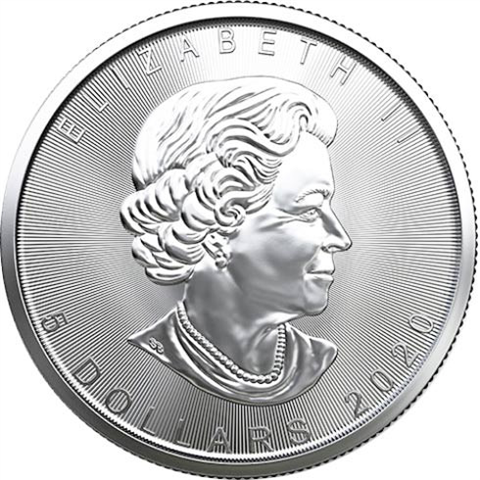 Kanada-5Dollar-2020-AgStgl-SilverMapleLeaf-RS
