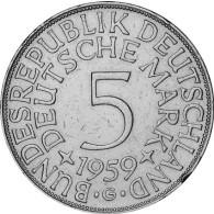 Deutschland 5 DM 1959 G Silberadler