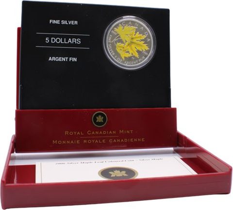 Kanada-5 Dollar-2006-AGstgl-Maple Leaf-Farbe-RS