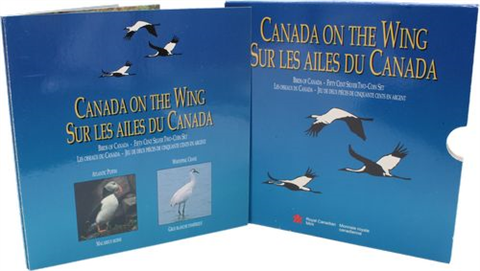 Kanada-50 Cent-1995-AGstgl-Canada on the Wing-RS
