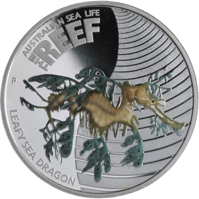 Australien-50 Cent-2009-AGpp-Leafy Sea Dragon-Farbe-RS