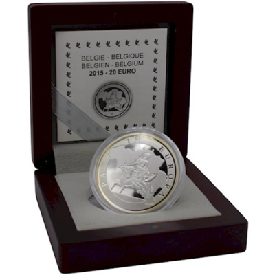 Belgien-20Euro-2015-AGPP-RaubderEuropa-Etui-1