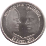 Großbritannien-5Pfund-CuNibfr-RoyalWedding-RS