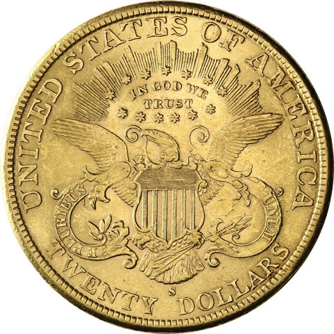 20 Dollars USA Gold-Double-Eagle Liberty Head