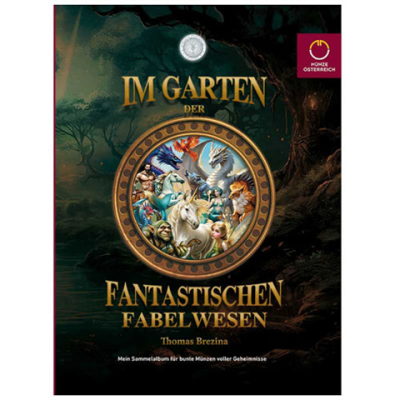3-Euro-Münzen-Fabelwesen-Sammelalbum