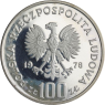 Polen-100 Zlotych-1978-AGpp-Elch-VS