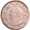 Kursmünzen des Kirchenstaates Vatikan 2 Euro-Cent 2014 mit dem Motiv Papst Franziskus ✓ selten ✓ Nie im Zahlungsverkehr zu finden ✓ Münzkatalog bestellen