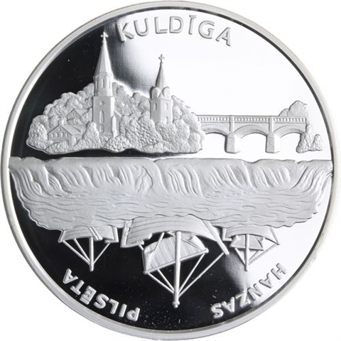 Lettland-1 Lats-2002-AGpp-Kuldiga-RS