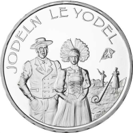 Schweiz 20 Franken 2017 Stgl. Jodeln 1