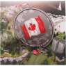 Kanada-25 Dollar-2015-AGstgl-Farbe-Kanadische Flagge-Folder