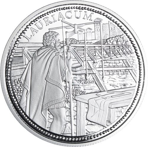 Österreich-6x20 Euro-2010-2012-AGpp-Roma an der Donau-Set-EtuiI