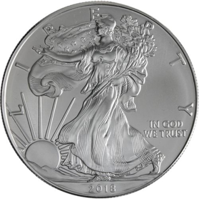 USA-1 Dollar-2018-AGstgl-Silver Eagle-RS