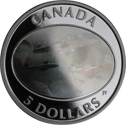 Kanada-5Dollar-2006-AGpp-Snowbirds-Etui