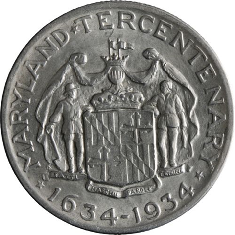 USA-HalfDollar-50centsilber-1934vz-Maryland-RS