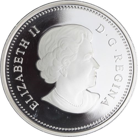 Kanada-20 Dollar-2009-AGpp-Crystel Raindrop-Orange-RS
