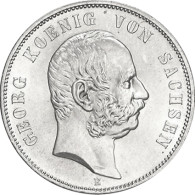 J. 130 Sachsen 5 Mark 1903-04  König Georg