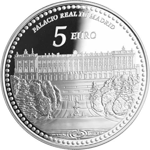 Spanien-6x5Euro-2014-AgPP-SerieNationales Erbe-E