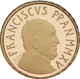 Vatikan-10-Euro-2015-PP-Die-Taufe-I
