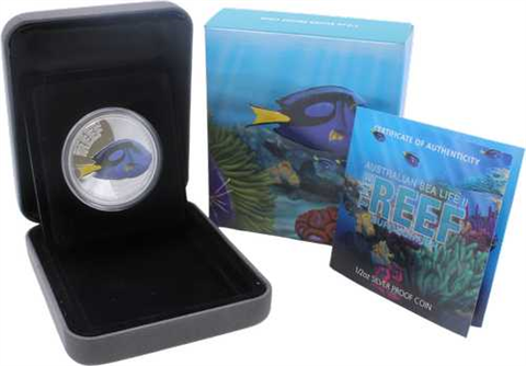 Australien-50 Cent-2012-AGpp-Farbe-Surgeonfish-RS