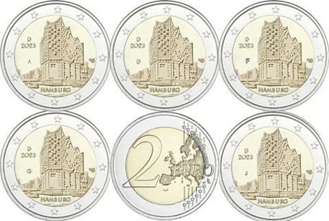 2Euro-Münze-Elbphilharmonie-Hamburg-Deutschland-2023-A-J-bfr