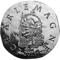 Frankreich 10 Euro 2011 PP Charlemagne I