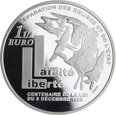 Frankreich-1,5Euro-2005-AGpp-Liberté-RS