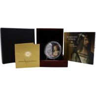 Ghana-Albrecht Dürer-10 Cedis-2021-AG-Etui