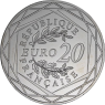 Frankreich-20 Euro-2022-AGstgl-20 Jahre Euro-Bargeldverkehr-VS