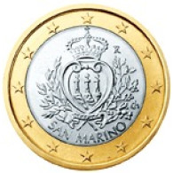 San Marino 1 Euro 2003 bfr. Staatswappen