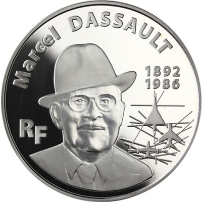 Frankreich 10 Euro 2010 PP Marcel Dassault I