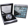 Australien-5 dollar-2019-AGpp-Moon landing-Mond landung-Etui