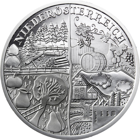 Österreich-10-Euro-2013-Silber-PP-Niederösterreich-Etui