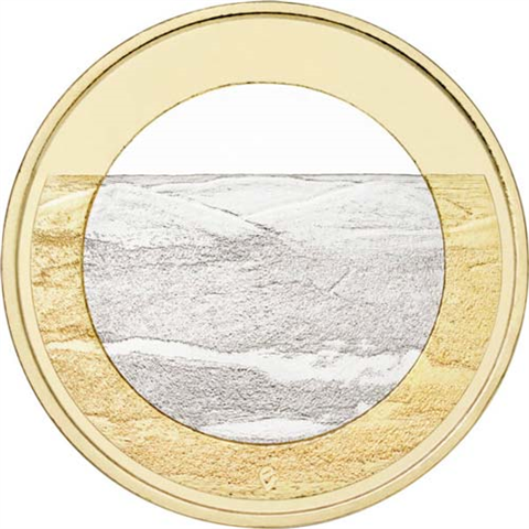 Finnland-5-Euro-2018-bfr-Landschaften---Pallastunturi