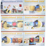 Deutschland-18x3,88 Euro-2002-2019-Kurs Briefmarken-SetIII