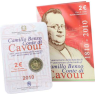 Italien 2 Euro 2010 stgl Camillo Benso Graf von Cavour