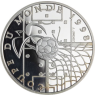 Frankreich-10 Francs-1996-AGpp-World Cup 1998-Fußball Netz Vogel-RS
