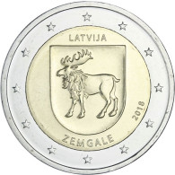 2 Euro Sondermünze Zemgale von 2018