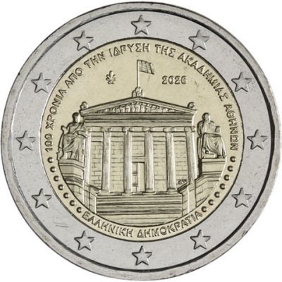 Griechenland-2 Euro-2026-bfr-Athen-RS