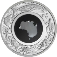 Australien-1 Dollar-2021-AGpp-Mother of Pearl Great Southern Land-RS
