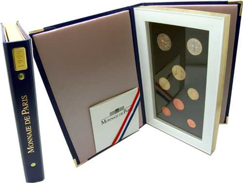 Frankreich-3x3,88 Euro-1999-2001-PP-KMS-Set